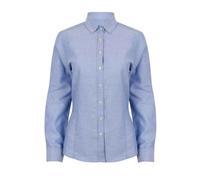 Henbury Womens/Ladies Modern Long Sleeve Oxford Shirt PC3833