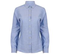 Henbury Womens/Ladies Modern Long Sleeve Oxford Shirt RW5424