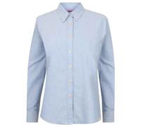 Henbury Womens/Ladies Oxford Classic Long-Sleeved Formal Shi PC6032