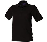 Henbury Womens/Ladies Pique Polo Shirt PC6416