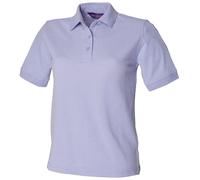 Henbury Womens/Ladies Pique Polo Shirt PC6416