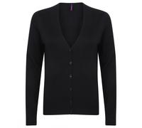 Henbury Womens/Ladies V-Neck Button Up Cardigan RW4756