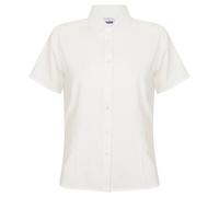 Henbury Womens/Ladies Wicking Short-Sleeved Formal Shirt PC7222
