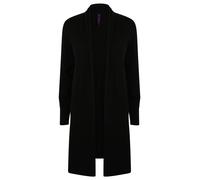 Henbury Women's longline open cardigan H719 - Womens, 50% Cotton, Oeko-Tex
