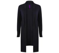Henbury Women's longline open cardigan H719 - Womens, 50% Cotton, Oeko-Tex