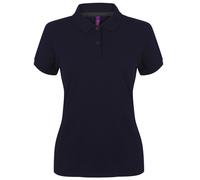 Henbury Women's Micro-Fine Pique Polo Shirt H102 - Ladies Smooth Short Sleeve