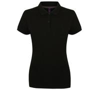 Henbury Women's micro-fine piqué polo shirt H102 - Womens, 100% Cotton