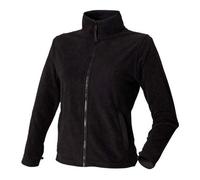 Henbury Jacket – Women's Microfleece – Black S