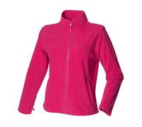 Henbury Women's Microfleece Jacket in Fuchsia | Size: 18 Henbury Fuchsia 18