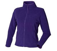 Henbury Womens microfleece jacket Purple XL
