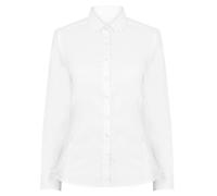 Henbury Women's modern long sleeve Oxford shirt H513 - Lightweight Oxford