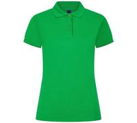 Henbury Women's Pique Polo Shirt in Bright Green | Size: 3XL Henbury Bright Green 3XL