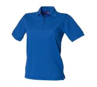 Henbury Womens Poly/Cotton Pique Sports Polo Shirt UK Ladies Sizes 8 - 20