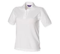 Henbury Womens Poly/Cotton Pique Sports Polo Shirt UK Ladies Sizes 8 - 20