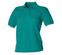 Henbury Womens Poly/Cotton Pique Sports Polo Shirt UK Ladies Sizes 8 - 20