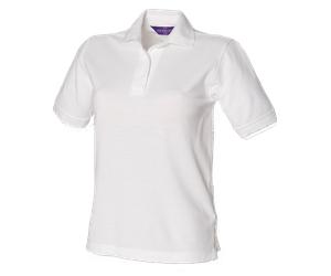 Henbury Womens Poly/Cotton Pique Sports Polo Shirt UK Ladies Sizes 8 - 20