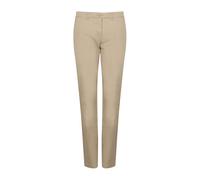 Henbury Women's Stretch Chinos in Stone | Size: 12 Henbury Stone 12