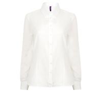Henbury Women's Wicking Antibacterial Long Sleeve Shirt H591 - Formal Wear