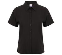 Henbury Women's wicking antibacterial short sleeve shirt H596