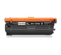 HenceBuy CE740A 307A Black Toner Cartridge Replacement for HP Color Laserjet CP5225 CP5225n CP5225dn CP5220 Printer (1 Black)