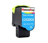 HenceBuy Compatible Cyan Toner Cartridge Replacement for Lexmark C2320C0 | Compatible for Lexmark C2425 MC2425 MC2425adw C2535dw MC2535 MC2535adwe MC2325 MC2325adw C2325 C2325dw MC2640 MC2640adwe