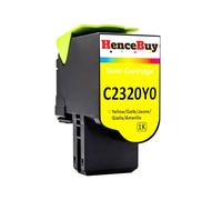 HenceBuy Compatible Yellow Toner Cartridge Replacement for Lexmark C2320Y0 | Replacement for Lexmark C2425 MC2425 MC2425adw C2535dw MC2535 MC2535adwe MC2325 MC2325adw C2325 C2325dw MC2640 MC2640adwe