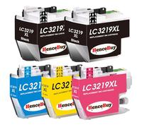 HenceBuy LC3219XL Ink Cartridges Compatible for Brother LC3219 XL 5-Pack