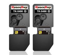 HenceBuy TK5490K Black Toner Cartridge Compatible for Kyocera TK-5490 (2 B)