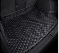 HENCHENH Car Leather Boot Liner for BMW 630d GT M Sport 2018,Auto Waterproof Boot Mats Anti-Slip Trunk Mat Protector Pad Interior Accessories,A/Black