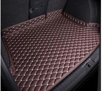 HENCHENH Car Leather Boot Liner for Renault Scenic E-Tech Electric V 2023 2024 2025,Auto Waterproof Boot Mats Anti-Slip Trunk Mat Protector Pad Interior Accessories,A/Coffee