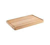 HENCKELS by ZWILLING Cutting Board Wooden Chopping Board 40 x 27.5 x 2.5 cm Juice Groove Reversible