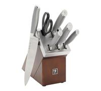 Henckels Modernist 7-pcs, Knife block set, brown