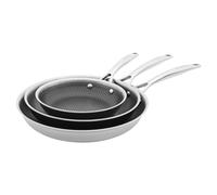 Henckels Paradigm 3-pc Stainless Steel Nonstick Fry Pan Set