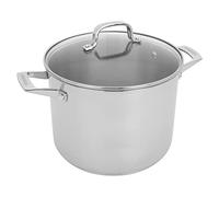 HENCKELS Pasta Pot with Lid and Strainers, 8.5-qt, Stainless Steel