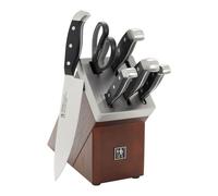 Henckels Statement 7-pcs, Knife block set, brown