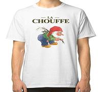 HEND Dwarf Chouffe Men's White T Shirt White XL
