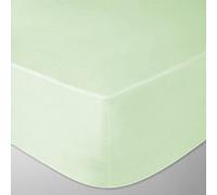 Hendem® Bunk Bed Fitted Sheet, 2ft 6", Small Single Bed Plain Polycotton Bedding (Duck Egg)