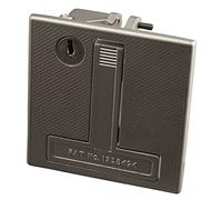 HENDERSON 002039 Flush Merlin Garage Door Lock - Silver