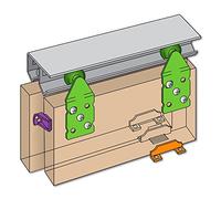 Henderson Door Gear W24 2400mm Double/Top