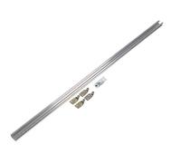 Henderson Double Top Sliding Wardrobe Door Kit, 1.8m Track, for 2 Doors, 45kg Capacity