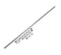 Henderson Husky Folding Door Kit, 2458mm Track, 4 Doors, 25kg Capacity