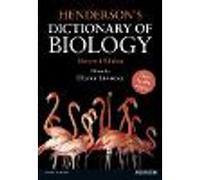 Henderson's Dictionary of Biology – Pearson Education