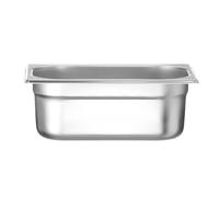 HENDI 800539 Gastronorm container 1/4, Budget Line, 265 x 162 x (H) 100 mm, 2.8 Litre