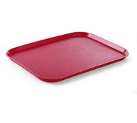 HENDI 878811 Fast food trays large, red, 350 x 450 x (H) 20 mm