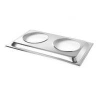 HENDI Conversion for 2 bain-marie pans, 530x325x(H)30 mm