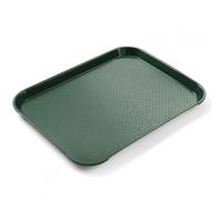 HENDI Fast food trays small, green, 265x345x(H)20 mm