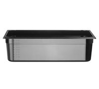 HENDI Gastronorm container 1/1, PC black, 530x325x(H)150 mm, 21 L