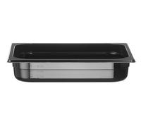 HENDI Gastronorm container 1/2, PC black, 325x265x(H)65 mm, 4 L