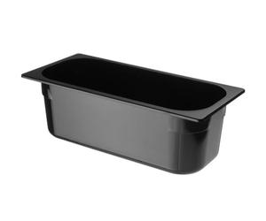 HENDI Ice cream container Polypcarbonate, black, 360x165x(H)120 mm, 5 L