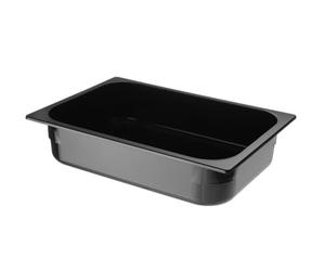 HENDI Ice cream container Polypcarbonate, black, 360x250x(H)80 mm, 5 L